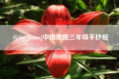 白沙中国地图三年级手抄报