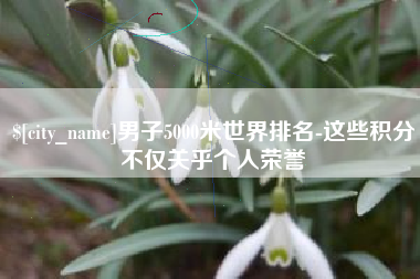 白沙男子5000米世界排名-这些积分不仅关乎个人荣誉