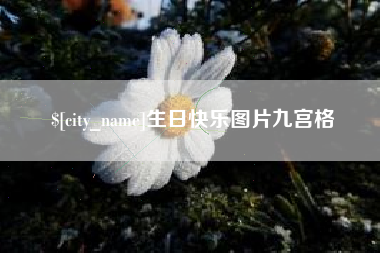 白沙生日快乐图片九宫格