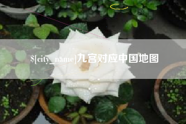 白沙九宫对应中国地图