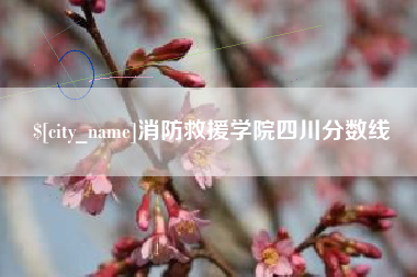 白沙消防救援学院四川分数线