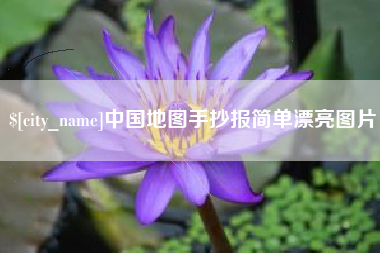 白沙中国地图手抄报简单漂亮图片