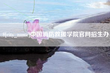 白沙中国消防救援学院官网招生办
