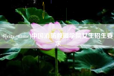 白沙中国消防救援学院女生招生要求