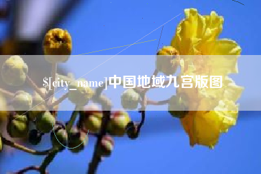 白沙中国地域九宫版图