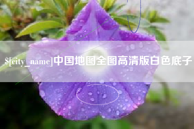 白沙中国地图全图高清版白色底子