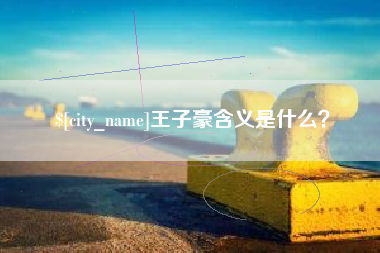 白沙王子豪含义是什么？