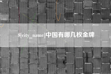 白沙中国有哪几枚金牌
