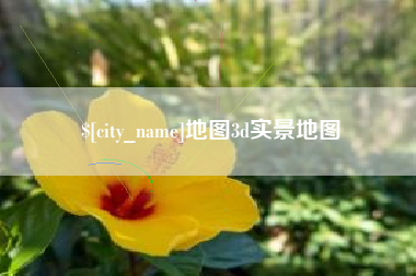 白沙地图3d实景地图