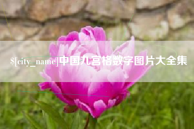 白沙中国九宫格数字图片大全集