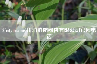 白沙川消消防器材有限公司官网电话