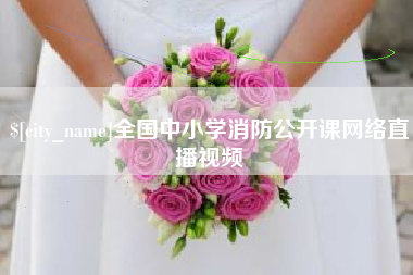 白沙全国中小学消防公开课网络直播视频