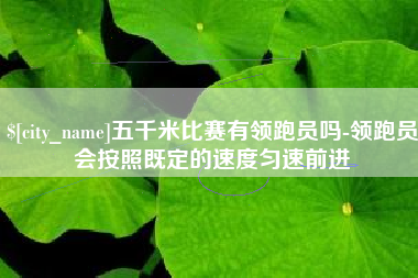 白沙五千米比赛有领跑员吗-领跑员会按照既定的速度匀速前进