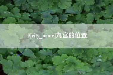 白沙九宫的位置
