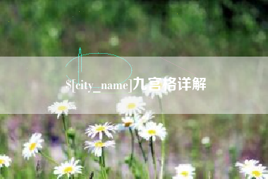 白沙九宫格详解