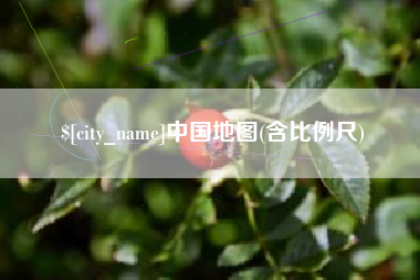 白沙中国地图(含比例尺)