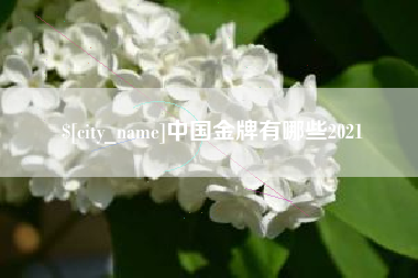 白沙中国金牌有哪些2021